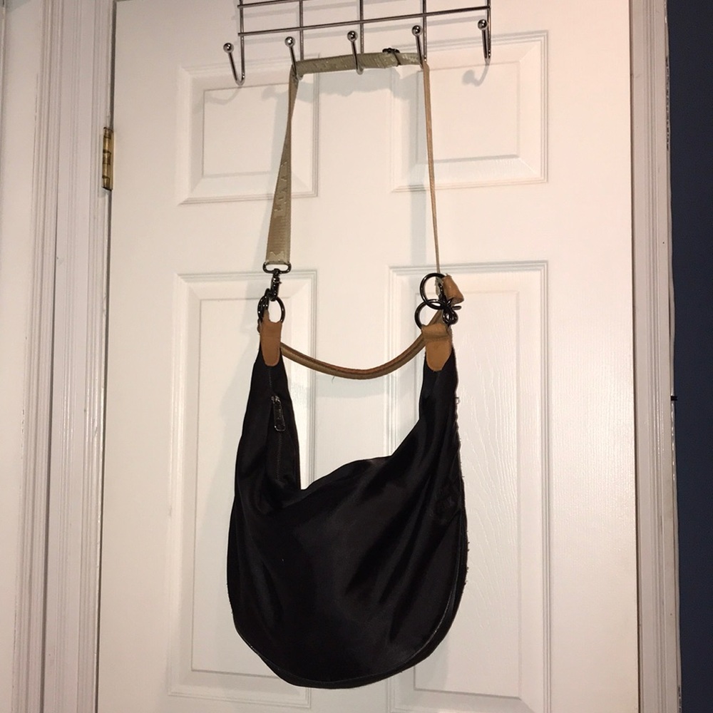 PINK Duffle/Hobo Black Bag